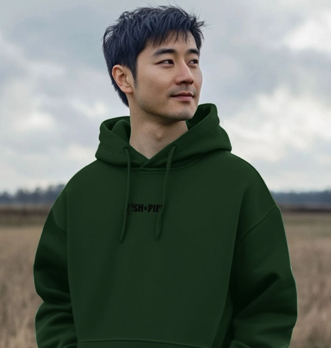 BOX OF WORMS - Unisex Hoody Black Box Logo