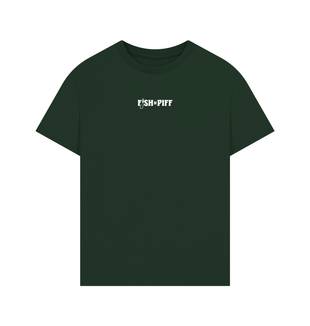 Evergreen PUFF PASTRY WHITE BOX LOGO - MENS OVERSIZE T