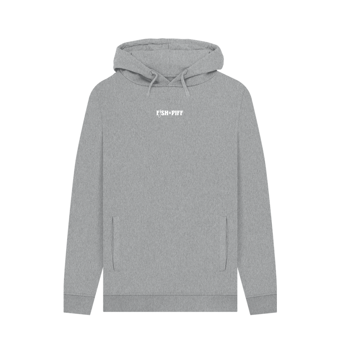 Light Heather THE CODFATHER HOODIES - WHITE BOX LOGO