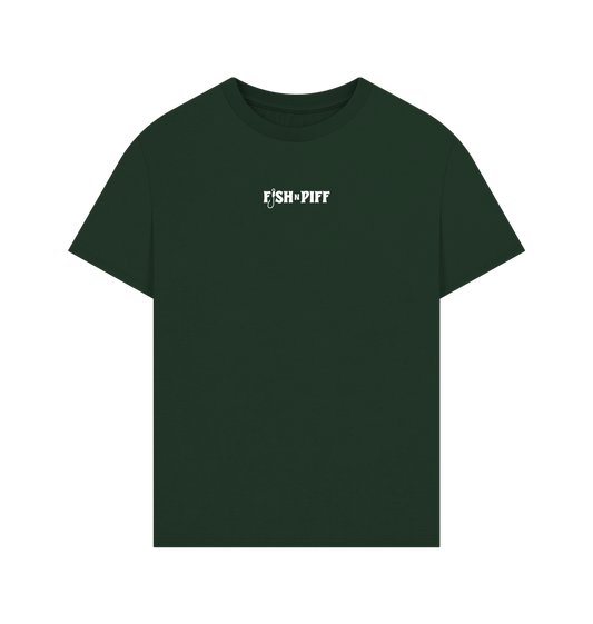 Evergreen FISHNPIFF WHITE BOX LOGO - MENS OVERSIZE T