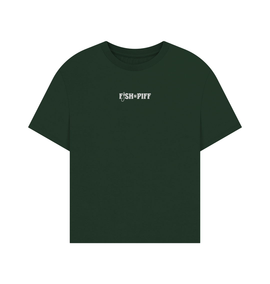 Evergreen CARPE DIEM - GREY BOX LOGO - WOMENS OVERSIZE T