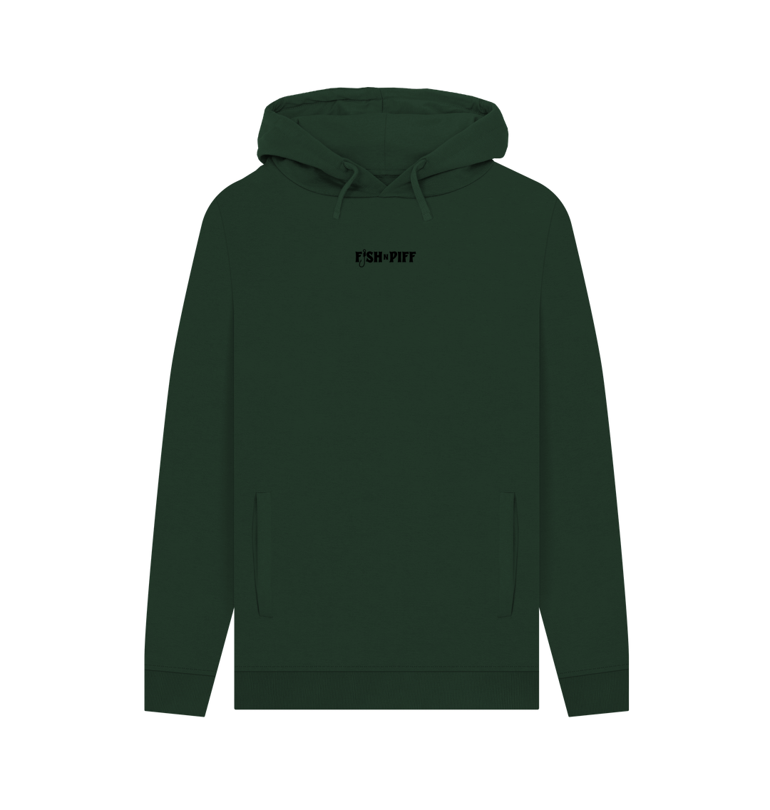 Evergreen BOX OF WORMS HOODIES - BLACK FISHNPIFF LOGO