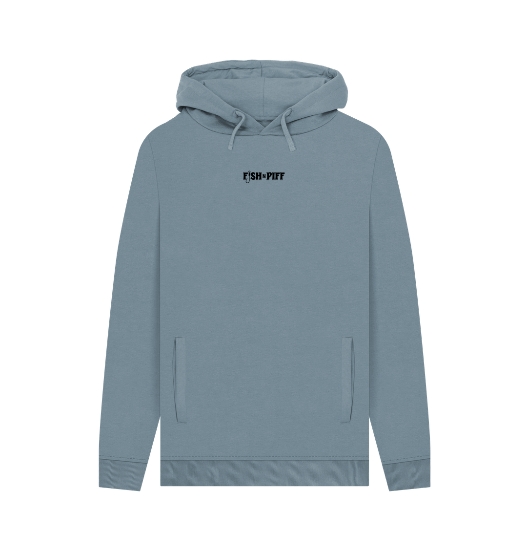 Stone Blue THE CODFATHER HOODIES - BLACK BOX LOGO