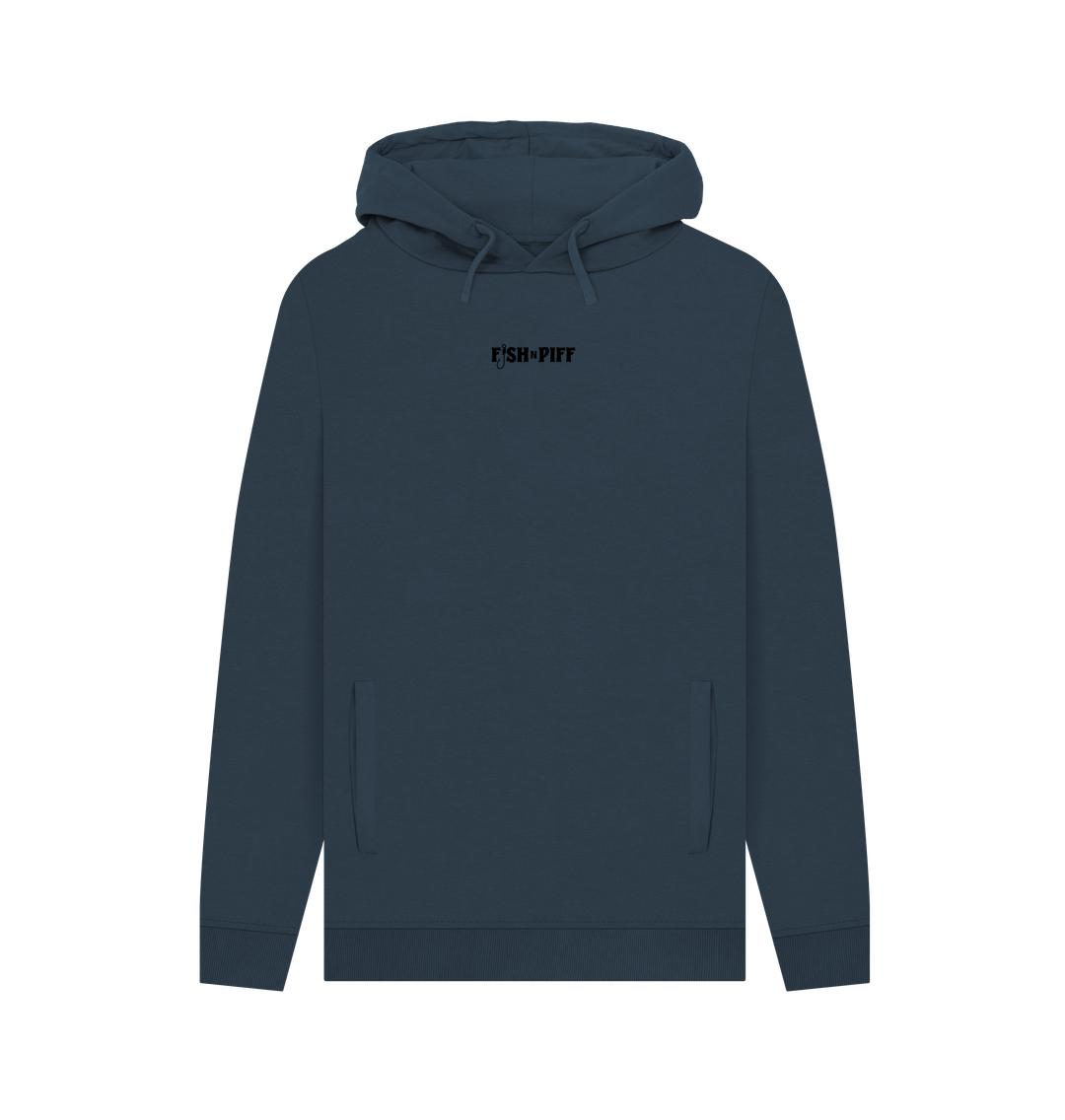 Navy STURGEON THE SURGEON HOODIES - BLACK BOX LOGO