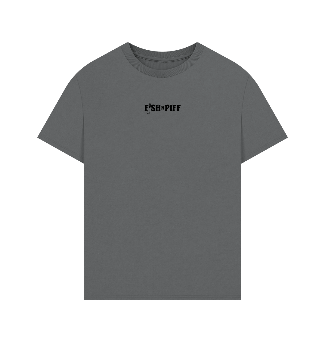 Slate Grey STURGEON THE SURGEON - BLACK BOX LOGO - MENS OVERSIZE T