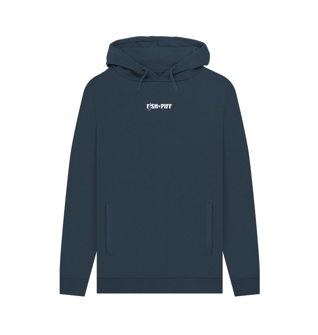 Navy FISHNPIFF X BASS VENTURA LIMITED EDITION COLLAB - HOODIE