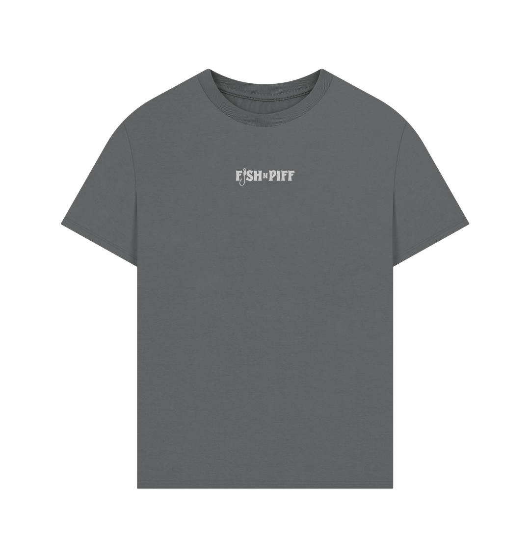 Slate Grey CARPE DIEM - GREY BOX LOGO - MENS OVERSIZE T