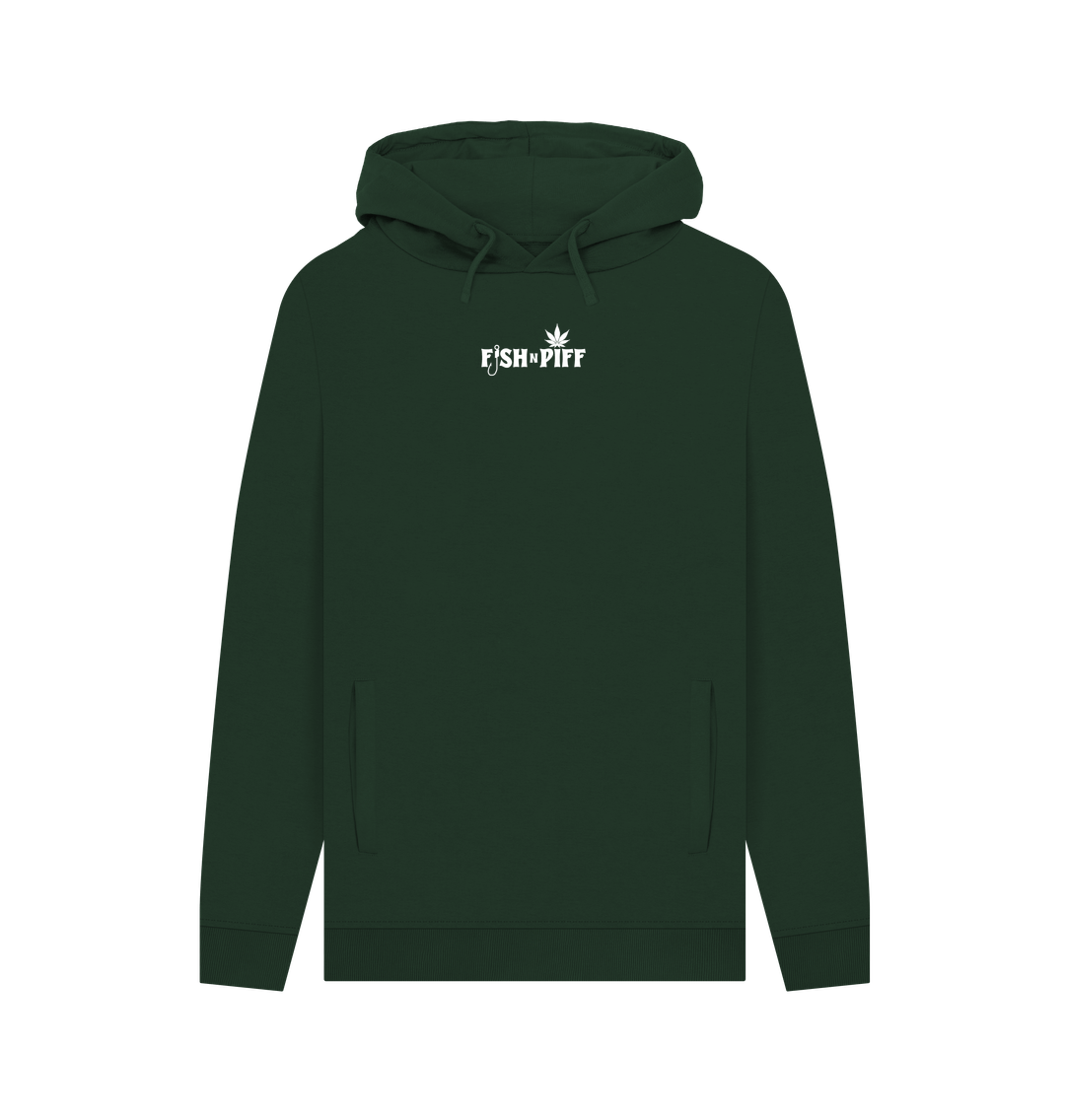 Evergreen Hemp Leaf White Box Logo - (Unisex)