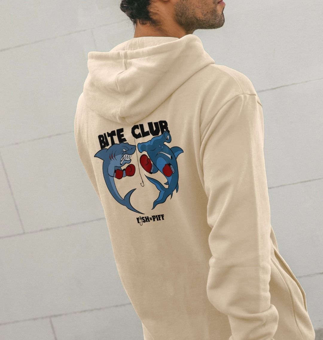 BITE CLUB- Unisex Hoody Black Box Logo