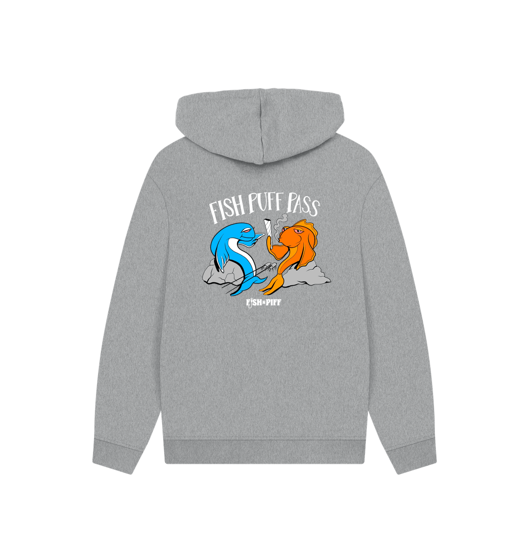 Athletic Grey Printed Hoody