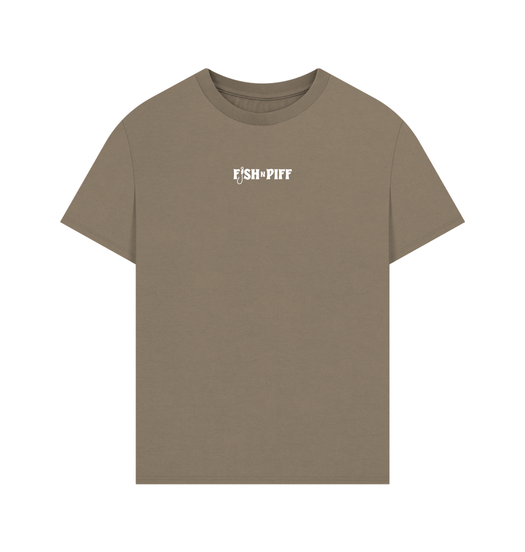 Willow BOX OF WORMS WHITE BOX LOGO - MENS OVERSIZE T