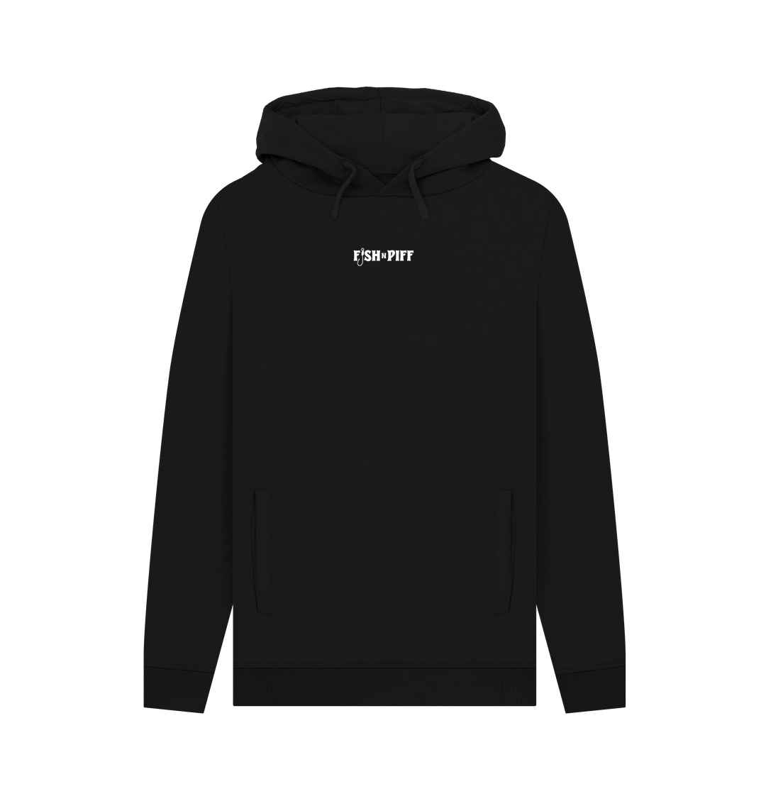 Black THE CODFATHER HOODIES - WHITE BOX LOGO