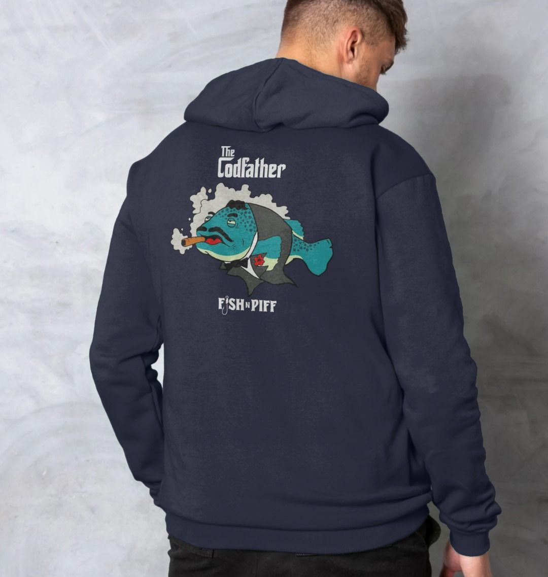 THE COD FATHER - Unisex Hoody White Box Logo