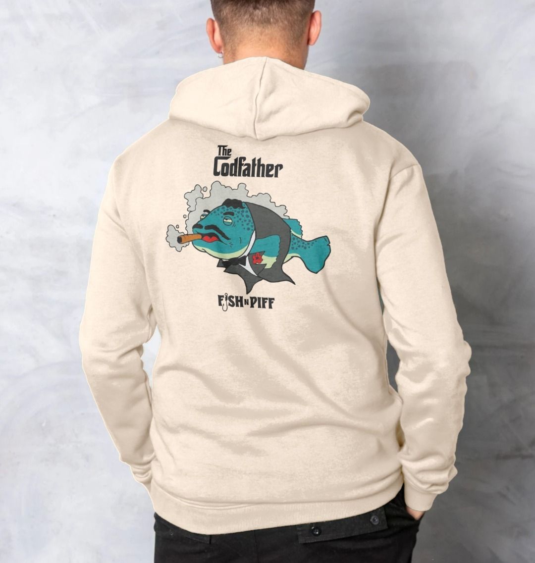 THE COD FATHER - Unisex Hoody Black Box Logo